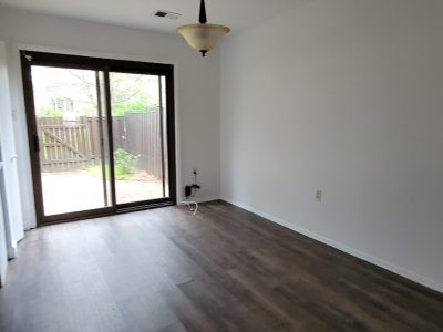 townhouse interior back door