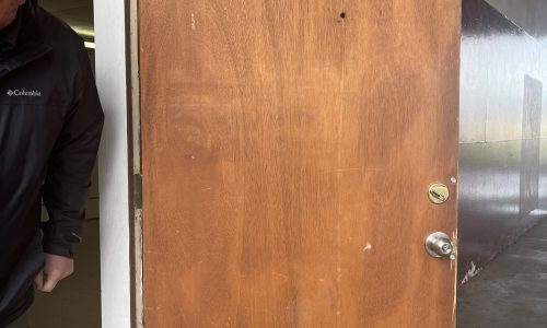Office Interior Door - Before