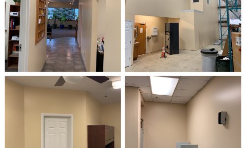 Interior Office and Training Center Painting