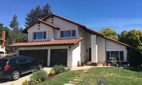 White Stucco Exterior
