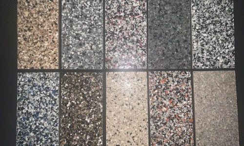 Patterned Garage Floor Coating