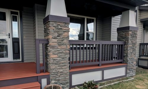 railing painting