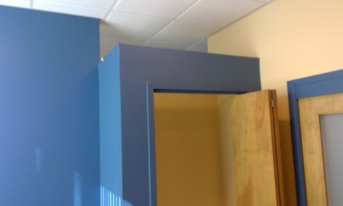 After - Doorway & Accent Wall