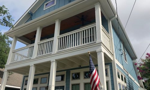 Vibrant Blue Home