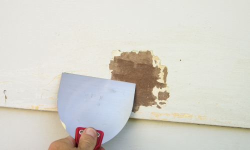 fixing exterior damage on home