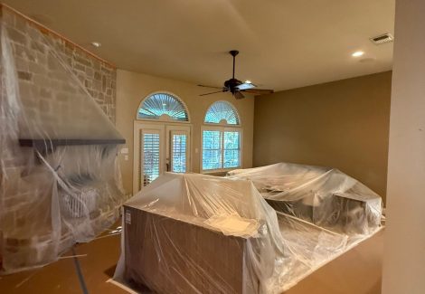 Residential Paint Project - House Prep