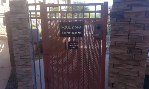 Poolside Gate