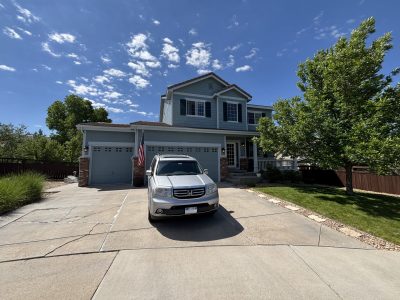 painted home exterior