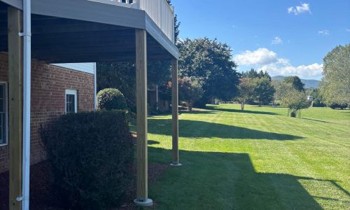Exterior Posts - After