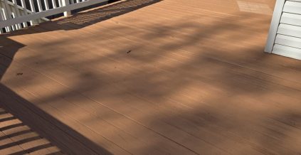 Deck Staining Project – Progress Album ...