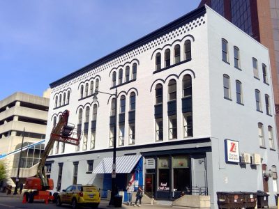 Z's Restaurant exterior after painting by CertaPro Painters of Grand Rapids, MI