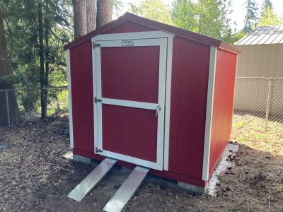 painted shed