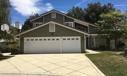 Green Exterior House Painting