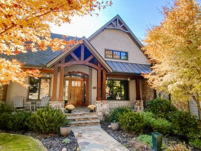 After exterior painting for nc home