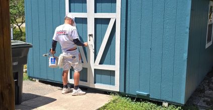 Shed Painting