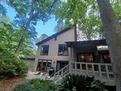photo of repainted exterior of home in marietta