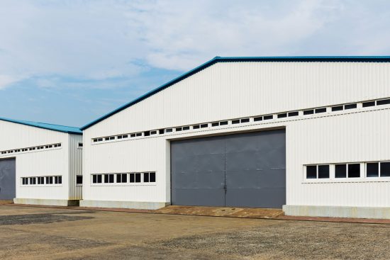 Commercial Exterior Painting Before Photo warehouse