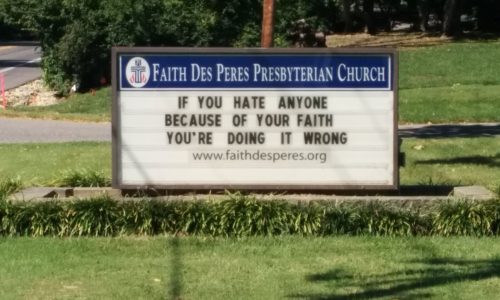 Church Signage Painting