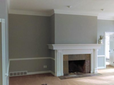 Fireplace and Mantel