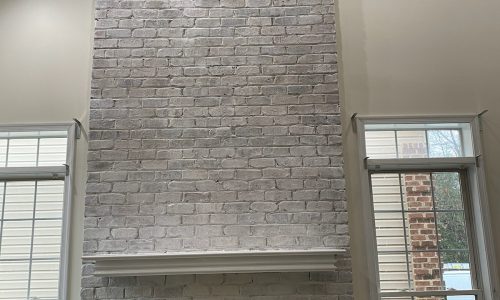 Large Fireplace Painting