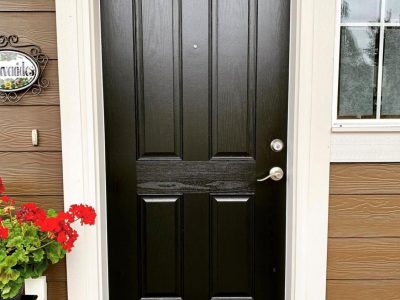 Black Door Painting