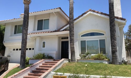 White Stucco Exterior