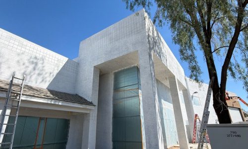 During - Side of Building