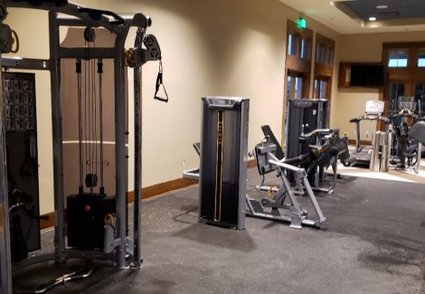 Commercial Gym Painting Project in Sienna