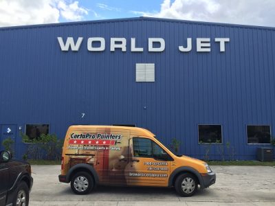 Industrial Facility painting by CertaPro house painters in Broward County, FL