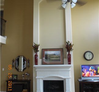 Fulshear, TX – Living Room Painting
