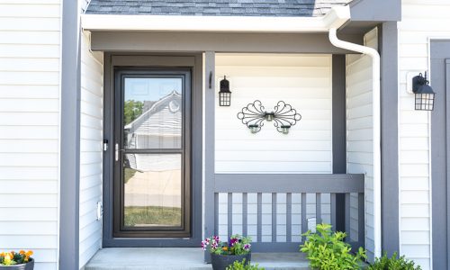Front Entrance After Painting