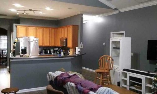 Repainted Living Room
