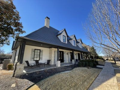 Exterior painting job