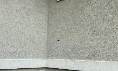 Stucco Painting Project (Before)