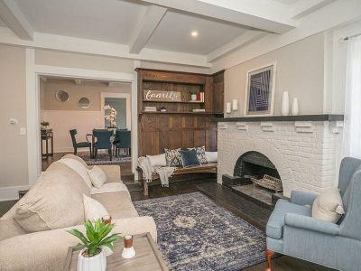 interior house painting project living room