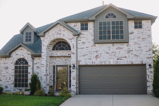 brick exterior