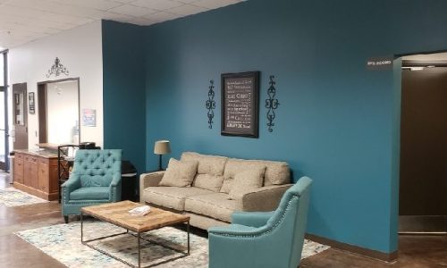 Interior Church Lobby Painting
