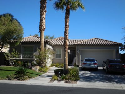 Exterior painting by CertaPro house painters in Las Vegas, NV
