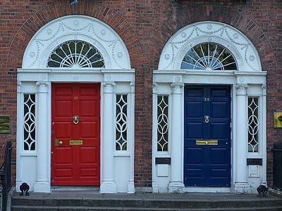 Painted Front Doors