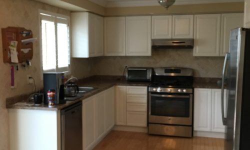Cabinet Painting Project in Ajax