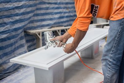 painting cabinet