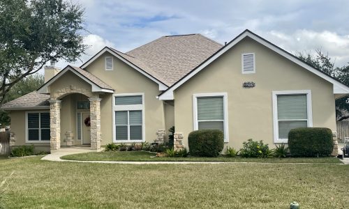 stucco home