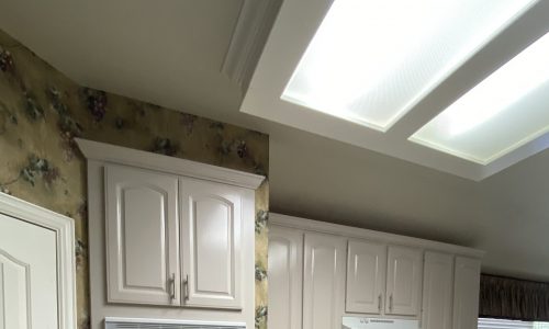 Kitchen cabinet repainting in Pearland, TX