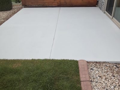 Residential Patio Staining Project