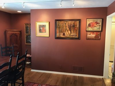 Portale interior house painting after picture