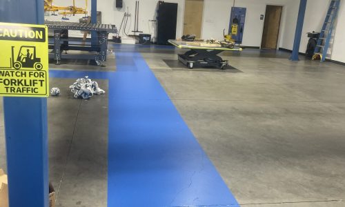 Warehouse Line Striping