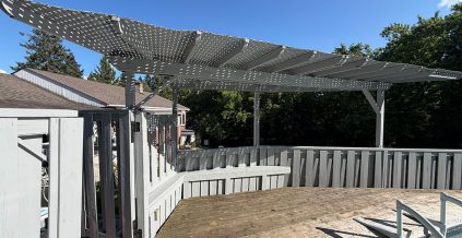 Orangeville On Fence Painting