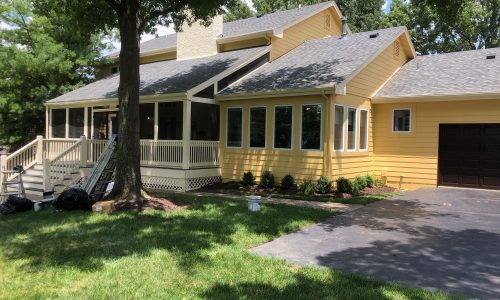 Repainted Front Porch