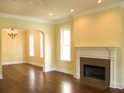 Painted Living Room