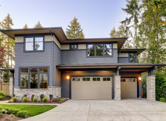 gray house exterior